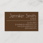 ブラケーキジャマイ伝統的カモラスケーキ 名刺 (裏面)