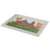 ブラゴヴェシュチェンスコイロシアのウッド教会 カッティングボード (角)