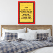 ブラゴ賛美スロフ キャンバスプリント (インサイチュ (寝室))