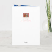 ブラザーおもしろい魚釣り誕生日 カード (裏面)