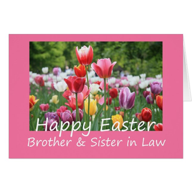 ブラザーと妻のハッピーイースター (正面横)