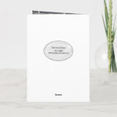 ブラザーの誕生日ゴールデンレトリバーとマスクカード カード (裏面)