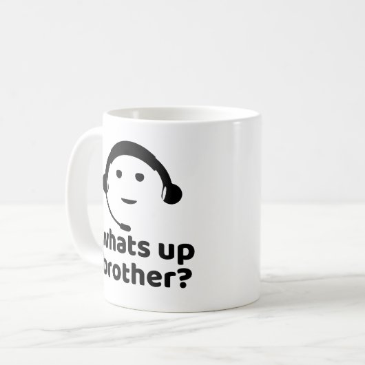 ブラザーは? コーヒーマグカップ (正面左)