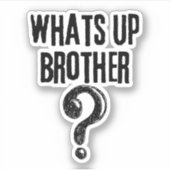 ブラザーは? シール (正面)