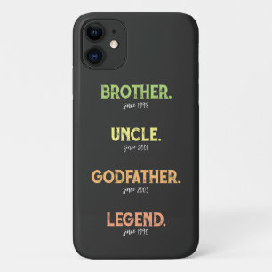 ブラザーアンクルゴッドファーザーレジェンドシンセイヤー iPhone 11 ケース