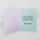 ブラザーイースターカード シーズンカード (内部)