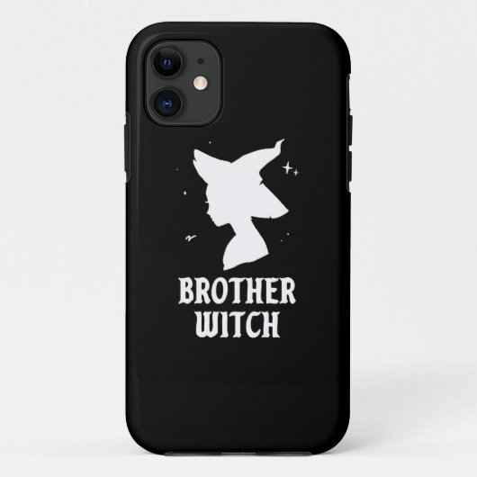 ブラザーウィッチおもしろいマ不気味ッチハロウィン Case-Mate iPhoneケース (裏面)