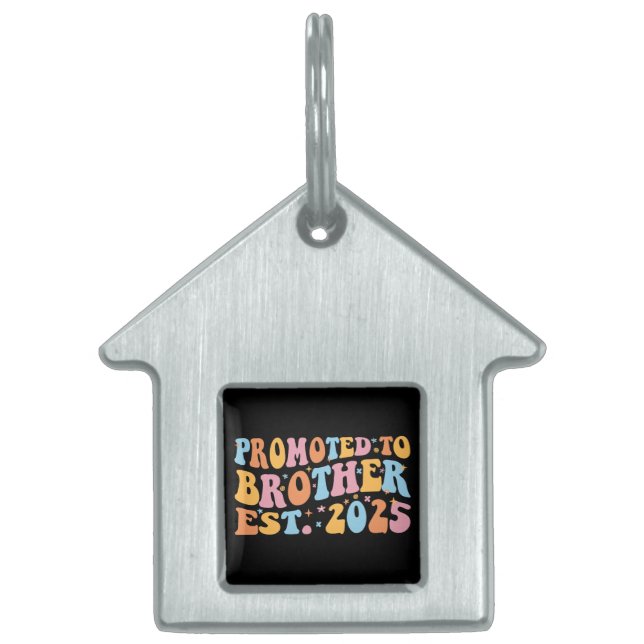 ブラザーエストに昇格。2025 III ペットネームタグ (正面)
