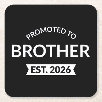 ブラザーエストに昇格。2026 II スクエアペーパーコースター