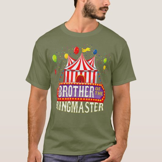 ブラザーオブザリングマスター誕生日キッズサーカス Tシャツ (正面)