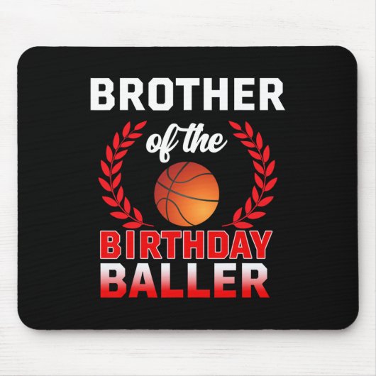 ブラザーオブザ誕生日ビラービスケットビルテーマBd マウスパッド (正面)