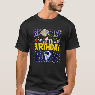 ブラザーオブザ誕生日ボーイアウタースペースBデイパート Tシャツ