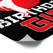 ブラザーオブザ誕生日空手テコンドガールマート ポスター (角)