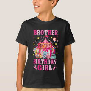 ブラザーオブ誕生日ガールサーカスカーニバルファミ Tシャツ