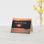 ブラザーカード カード (黄色い花)