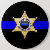 ブラザーキーパーバッジメダリオンボタン 缶バッジ (正面)