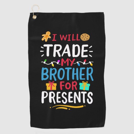 ブラザークリスマス ゴルフタオル (正面)