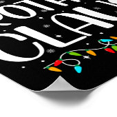 ブラザークロースクリスマスライツクリスマスパジャママッチン ポスター (角)