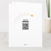 ブラザーシアルサンハッピーバースデー サンキューカード (裏面)