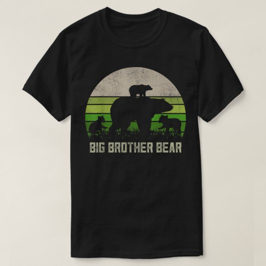 ブラザーシャツ兄弟姉妹、3キュブブロシビッグBr Tシャツ (デザイン正面)