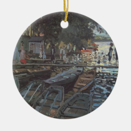 ブラザースアットラグレヌイレーバイクロードモネ セラミックオーナメント (正面)