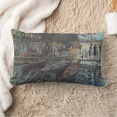 ブラザースアットラグレヌイレーバイクロードモネ ランバークッション (ブランケット)