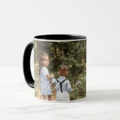 ブラザースクリプトハート感謝の瞬間の写真 マグカップ (正面左)