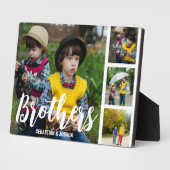 ブラザーズカスタマイズフォトコラージュプラーク フォトプラーク (側面)