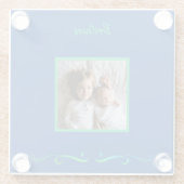 ブラザーズカスタムフレーム写真 ガラスコースター (裏面)