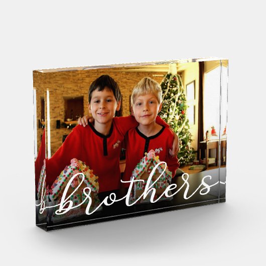 ブラザーズモダン写真 フォトブロック (左)