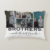 ブラザーズ引用文&フォトコラージギフト アクセントクッション (裏面)