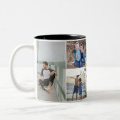 ブラザーズ最高のEver Photo Collage Keepsake Gift ツートーンマグカップ (左)