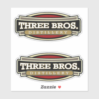 ブラザーズ蒸留所のステッカー3 シール