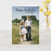 ブラザーズ誕生日兄弟姉妹ズファミリースペシャルデー カード (黄色い花)