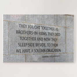 ブラザーズ・イン・アームズ・メモリアル第2次世界大戦 ジグソーパズル