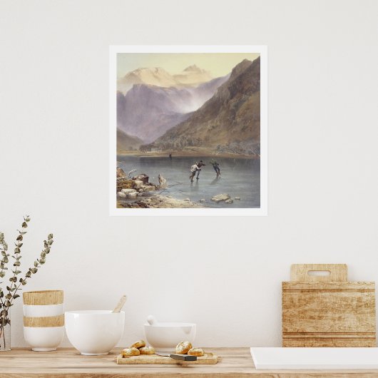 ブラザーズ・ウォーター、アイススケーターの詳細、'The Eから ポスター (キッチン)