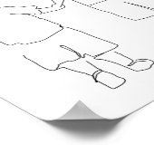 ブラザーズ・ギフト、ブラザーズ・プリント、ブラザーズ・ウォール・アート、 ポスター (角)