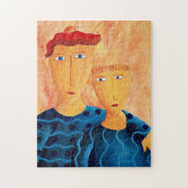 ブラザーズ 現代絵画 美術 ジグソーパズル