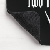 ブラザーツザボーンスケルトンハンドファミリー誕生日 マウスパッド (コーナー)