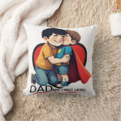 ブラザーハグ愛ピローかわいいスーパーヒーローギフト クッション (ブランケット)