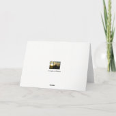 ブラザーハッピーバースデーカーおもしろいド カード (裏面)