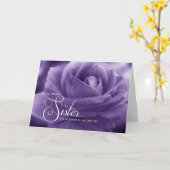 ブラザーパプルバラ母の日の姉妹のために カード (黄色い花)