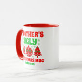 ブラザーパーソナライズされたの醜いクリスマスセーター マグカップ (正面左)