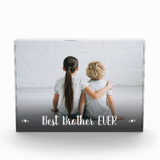 ブラザーフォトブラザー最高のエバーハートモダン フォトブロック (正面)