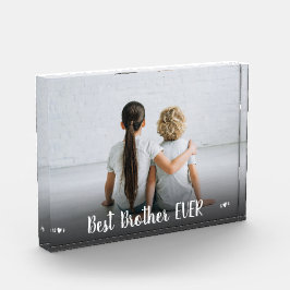 ブラザーフォトブラザー最高のエバーハートモダン フォトブロック