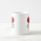 ブラザーベアLGBTクリスマスレインボープライドゲイレズ コーヒーマグカップ (中央)