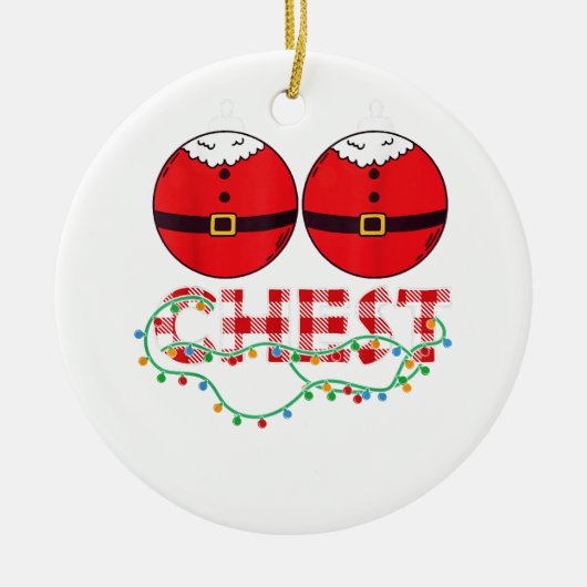 ブラザーベアLGBTクリスマスレインボープライドゲイレズ セラミックオーナメント (正面)