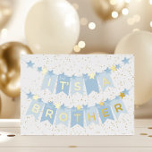 ブラザーベビーおめでとうフォイル 箔シーズンカード