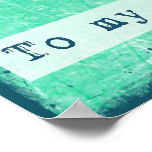 ブラザーポスタお気に入りのーへのハッピーバースデー ポスター (角)