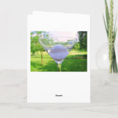 ブラザーマルティニゴルフボール誕生日カード カード (裏面)